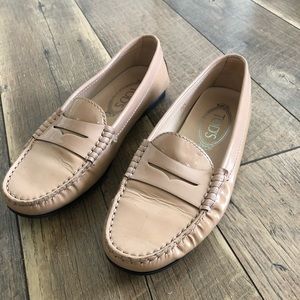 Tod’s Women’s patent leather loafers